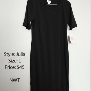 LuLaRoe BLACK Julia Large